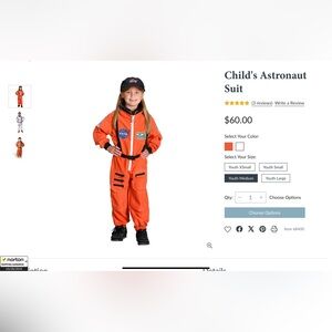 ASTRONAUT outfit